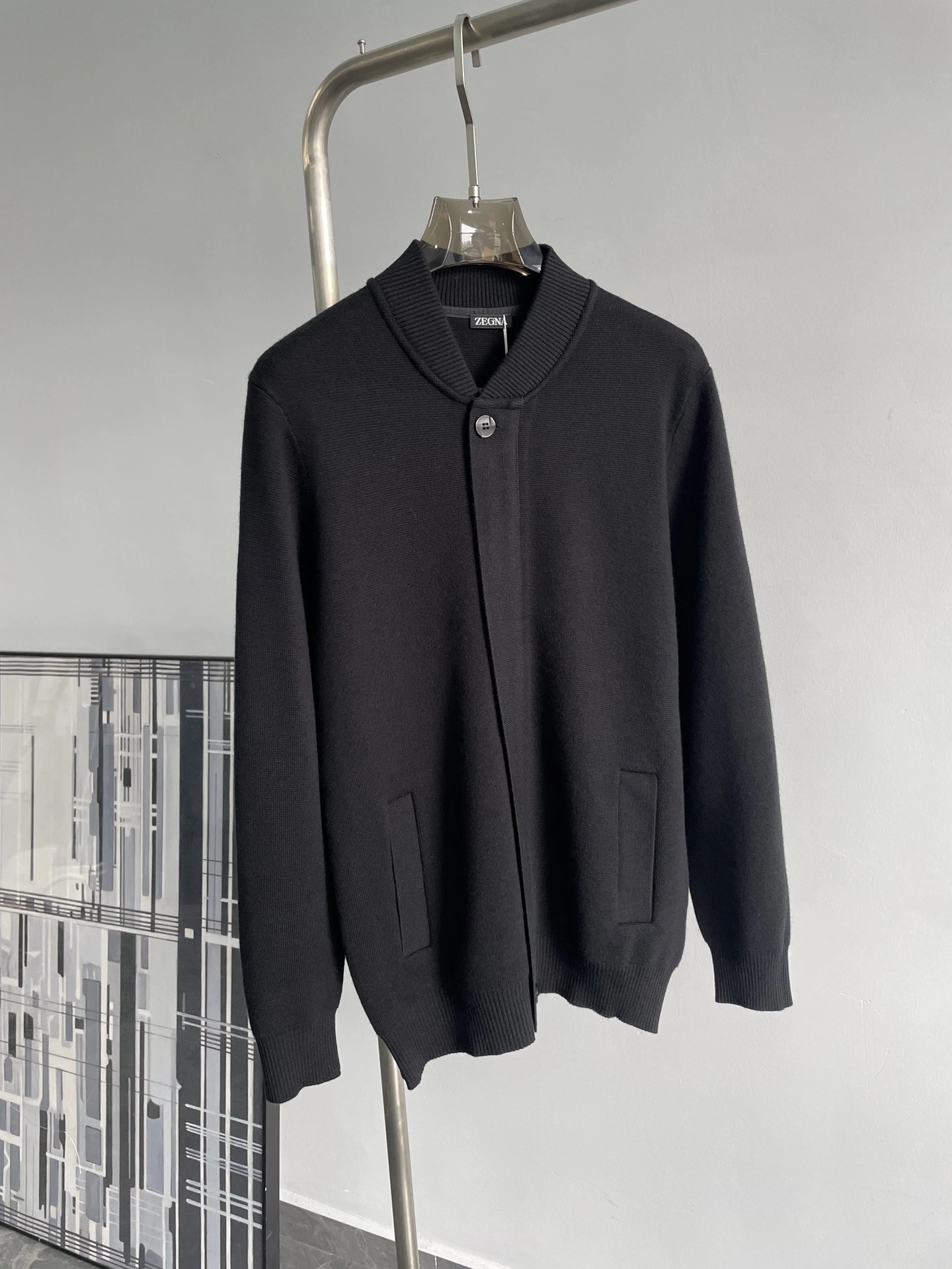 wg.luxury- 2ur25rry wool Real silk oversized 2colour item:D-F443J2322-2
